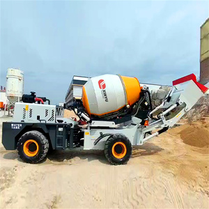 Camión Mezclador de Concreto Oficial de 6.5 CBM, Camión Móvil Autocargable de 4m3 con Sistema Hidráulico Importado y 1 Año de Garantía - Product Image 2