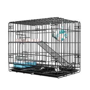 <span class=keywords><strong>Jaula</strong></span> Metálica Plegable Reforzada para Mascotas al por Mayor, <span class=keywords><strong>Jaula</strong></span> Apilable de Acero para Perros y Caseta de Hierro para Gatos, Casa Plegable para Mascotas - Product Image 1