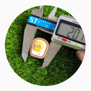 Hạnh phúc ngày thực phẩm bánh mì Wafer chiên trứng nắng lên bên nhựa Cabochon phẳng trở lại sổ lưu niệm phụ kiện trang trí dễ thương - Product Image 6