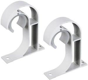 Support de <span class=keywords><strong>plafond</strong></span> pour <span class=keywords><strong>tringle</strong></span> à <span class=keywords><strong>rideau</strong></span> en métal doré américain de 28 mm, <span class=keywords><strong>fixation</strong></span> supérieure - Product Image 6