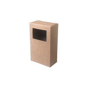 Cajas de Papel Kraft Ecológicas para Alimentos con Ventana Transparente para Productos Horneados, Postres y Embalaje de Regalos - Product Image 5