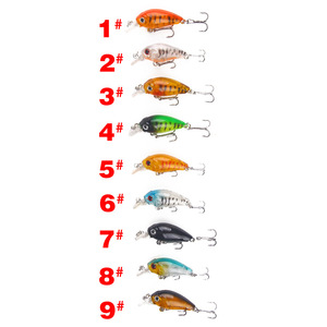 Señuelo de Pesca Rock Crank de 40 mm y 3.8 g, Flotante, para Pesca de Lubina, Cebo Artificial para Pesca con Señuelos - Product Image 2