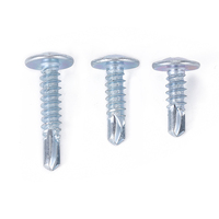 Vis autoperceuses à tête cylindrique DIN7504N, zinguées, plusieurs tailles, vente en gros