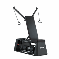 Banc de musculation pliable et réglable 4-en-1 Snode avec compartiment intégré pour haltères, rangement pour salle de sport à domicile et entraînement physique