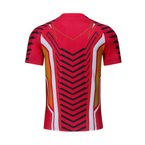 Camisa deportiva de secado rápido para hombre y mujer, camisa con impresión de sublimación DTG, 2023 poliéster y Spandex, 180g, Spider, unisex - Product Image 6