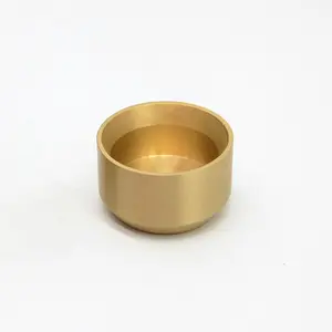 MAXERY Solid Brass Candle Holder, Kim Loại Nến Jar Nến Nến Cho Đám Cưới, Tiệc Và Ngày