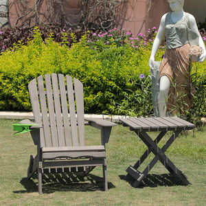 Nuevos Productos, Madera Maciza de Cedro Canadiense, Tumbona Plegable para Patio Exterior, Conjunto de Mesa y Silla Adirondack Moderna para Aplicaciones en Parques - Product Image 6