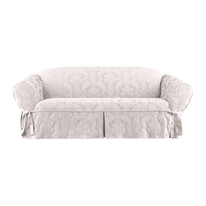 Offre Spéciale <span class=keywords><strong>3</strong></span> places Advanced Luxury 3D Jacquard Damask Design Floral Sofa Slipcover Housse de protection - Product Image 6