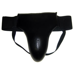 Protector de cuero artificial hecho a medida para Kick Groin, venta al por mayor, para boxeo, MMA, Kick Boxing, Groin Guar - Product Image 1
