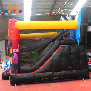 WINSUN - Castillo Inflable de <span class=keywords><strong>Vampiro</strong></span>, Brincolín Comercial para Fiestas, Alquiler de Casas de Brinco para Halloween, <span class=keywords><strong>Casa</strong></span> Embrujada - Product Image 3