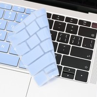 Protecteur de couverture de clavier en silicone pour Macbook 11/13/15 pouces couverture de clavier de couleur personnalisée