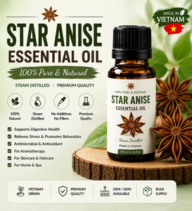 Aceite Esencial de Anís Estrellado Vietnamita 100% Puro y Natural con Rico Aroma Dulce y Especiado a Buen Precio - Product Image 2