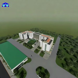 Edificio de Apartamentos de Estructura de Acero Prefabricada de Espacio Abierto para Comunidad Residencial en Togo - Product Image 3