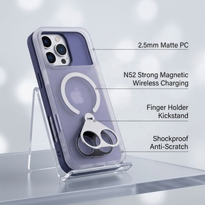 Fundas de Teléfono Resistentes a Impactos, Magnéticas, con Acabado Mate Esmerilado, de Lujo, al por Mayor, para iPhone 18 Pro Max, 17, 16, 15 y <span class=keywords><strong>Samsung</strong></span> S - Product Image 1