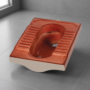 WC rustique en céramique rose Orissa, qualité export, prix abordable, design africain pour la vente en gros - Product Image 6