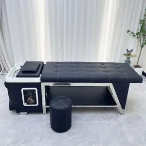 Japanse Head Spa Bed Apparatuur Schoonheidssalon Meubels Thai Haar Wassen Stoomkom Water Circulerende Massage Shampoo Bed