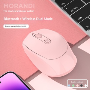 Multicolor <b>Rechargeable</b> <b>Wireless</b> <b>Mouse</b>, 2.4G Dual Mode Silent Office Gift <b>Mouse</b> - Product Image 3