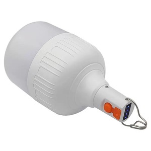 Led Rechargeable <b>Bulb</b> 5W 5V Lithium Ion <b>Battery</b> Outdoor Camping Flashlight Light - Product Image 2