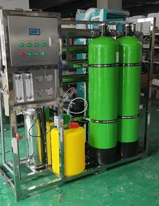 Hệ thống lọc nước khoáng máy làm nước 500 LPH chi phí lọc nước thô bằng máy lọc hoàn chỉnh thẩm thấu
