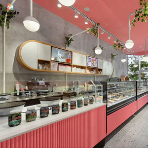 Vitrine à bijoux en verre LED anti-poussière, design 3D personnalisable, de luxe, avec éclairage intégré, service de présentation de colliers haut de gamme - Product Image 1