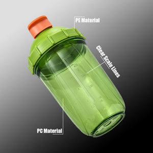 Botella <span class=keywords><strong>de</strong></span> Agua Deportiva Reutilizable <span class=keywords><strong>de</strong></span> Plástico con Logotipo Personalizado <span class=keywords><strong>de</strong></span> Alta Calidad para Batidos <span class=keywords><strong>de</strong></span> Proteínas, Café y <span class=keywords><strong>Leche</strong></span> - Product Image 4