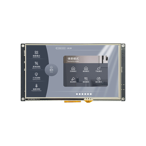 Sanyi 7 inch rtos thông minh UART 2 nối tiếp cảm ứng IPS LCD HMI 800x480 hỗ trợ RTC MP4 MP3 RS485 có thể modbus RTP CTP 21 IO cổng - Product Image 1