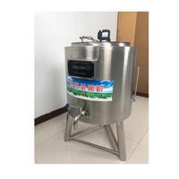 Pasteurisateur de gelato et de jus facile à utiliser, modèle HTST à refroidissement par eau, idéal pour l'agriculture, modèle KLPM-50S, garantie de 2 ans