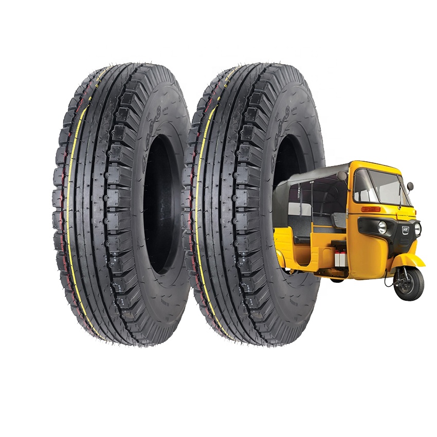 4.00 8 Tubeless tire 3 wheels passenger tricycle bajaj tuk tuk electric tricycles bike spare parts