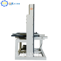 Scie à ruban verticale industrielle, moteur 2,2 kW, 220 V/380 V, table coulissante, outil de coupe du bois, largeur max. 250 mm, largeur max. 360 mm, biseau 45° facile