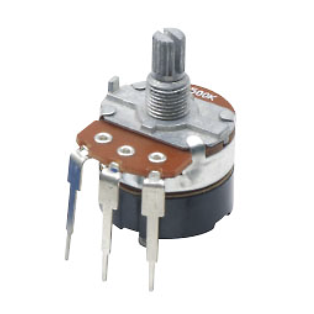 WH138 single potentiometer with switch ideal for temperature regulation and speed adjustment