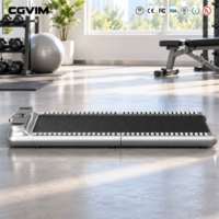Tapis de course électrique pliable avec moteur 2.0HP, écran LED, vitesse 1-6km/h, idéal pour la maison