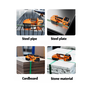 Chất lượng hàng đầu và giá cả tốt máy bao bì 2300 Newton lực lượng mạnh mẽ điện máy đóng đai - Product Image 5