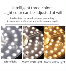 Módulo LED Retrofit Circular Magnético <span class=keywords><strong>Winway</strong></span> de 12W/18W/24W/36W, 3000K/4000K/6500K, Luz Blanca Fría, con Sensor de Sonido, IP20, para Interiores - Product Image 2