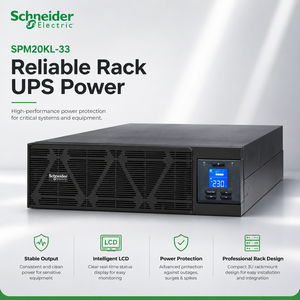 <span class=keywords><strong>UPS</strong></span> en Línea Schneider <span class=keywords><strong>APC</strong></span> SPM20KL-33, 20KVA/20KW, 380V, Sistema de Alimentación Ininterrumpida para Servidor, Fuente de Energía de Emergencia - Product Image 1