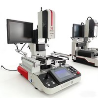 Nouvelle machine de réparation de carte mère d'ordinateur portable |   Station de retravail BGA pour le remplacement de la puce CPU/GPU de MacBook, température de haute précision