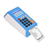 HEMIPAY MD730 Affichage dynamique de code QR LCD 2.4 "avec lecteur de scanner de code QR avec haut-parleur d'imprimante