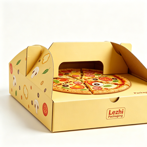 Servicio de Fabricación de Cajas de <span class=keywords><strong>Pizza</strong></span> Sostenibles al por Mayor con MOQ Bajo, de Fábrica Profesional con Certificación FSC - Product Image 5