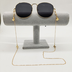 Elegante diseño de mariposa cadenas de anteojos de Metal para mujer collar cordón retenedor para <span class=keywords><strong>gafas</strong></span> de lectura - Product Image 3