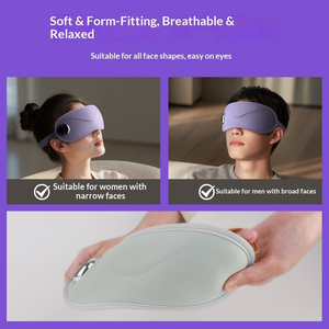 Heating massage eye <b>mask</b> hot stone graphene flexible massage device eye protection <b>sleep</b> <b>mask</b> light blocking - Product Image 3