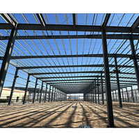 Edificios de Almacenes Modulares Prefabricados de Alta Calidad y Bajo Precio, Almacenes de Estructura de Acero Prefabricados en Venta