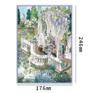 Pegatinas 3D de Paisajes Impermeables PET Tenghua Ting Lanhuaxi al por Mayor, Juguetes Hechos a Mano para Aliviar el Estrés, Regalos Promocionales UV - Product Image 6