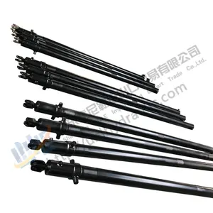 factory supplier customize tie rod two way telescopic hydraulic cylinder For Wrecker