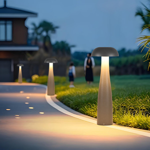 Outdoor Mushroom Lamp Solar Powered LED Garden Light Waterproof Lawn Decorative <b>Lighting</b> for Patio Yard <b>Landscape</b> - Product Image 3