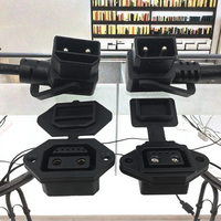 2 + 4 2 + 6 Pin D-Tap DTAP Connecteur Plug Electric Bike Charger Cot Battery Charger Socket PC Male Female Connector for Power