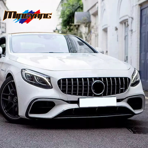 กระจังหน้ารถยนต์กันชนรถสำหรับ Mercedes <span class=keywords><strong>Benz</strong></span> <span class=keywords><strong>S</strong></span> <span class=keywords><strong>Class</strong></span> <span class=keywords><strong>S</strong></span> <span class=keywords><strong>Coupe</strong></span> W217อัพเกรดเป็นชุดตัวถังรถ S63 - Product Image 5