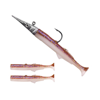 Leurre coulant en plastique souple avec tête plombée, appât artificiel idéal pour la pêche en mer, 11/40g, nouveau modèle