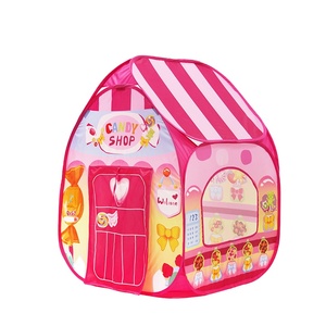 Tùy chỉnh thiết kế di động gấp trẻ em trẻ em bật lên chơi nhà kẹo cửa hàng lều cho cô gái Đồ chơi - Product Image 1