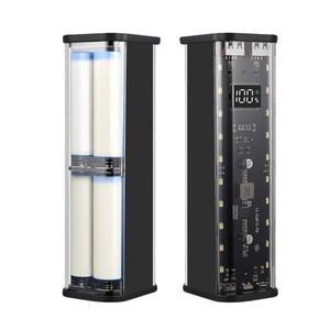 Caja de almacenamiento para baterías 18650 con 8 ranuras, tipo C, para carga DIY, compatible con iPhone, Xiaomi, Huawei y teléfonos móviles. - Product Image 1