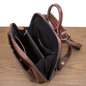 Wholesale New Custom <b>Leather</b> <b>Large</b> Capacity College Travel <b>Backpack</b> Women's <b>Backpacks</b> - Product Image 4