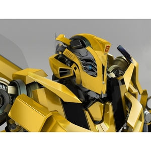 Nhựa hiện đại Robot điêu khắc trang trí cho trung tâm lối vào và trang trí nhà độc đáo - Product Image 4